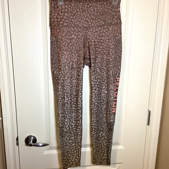Peloton WITH 'Wear it to Heart' Women's High Waisted Leggings Gym Jogging - Picture 1 of 8